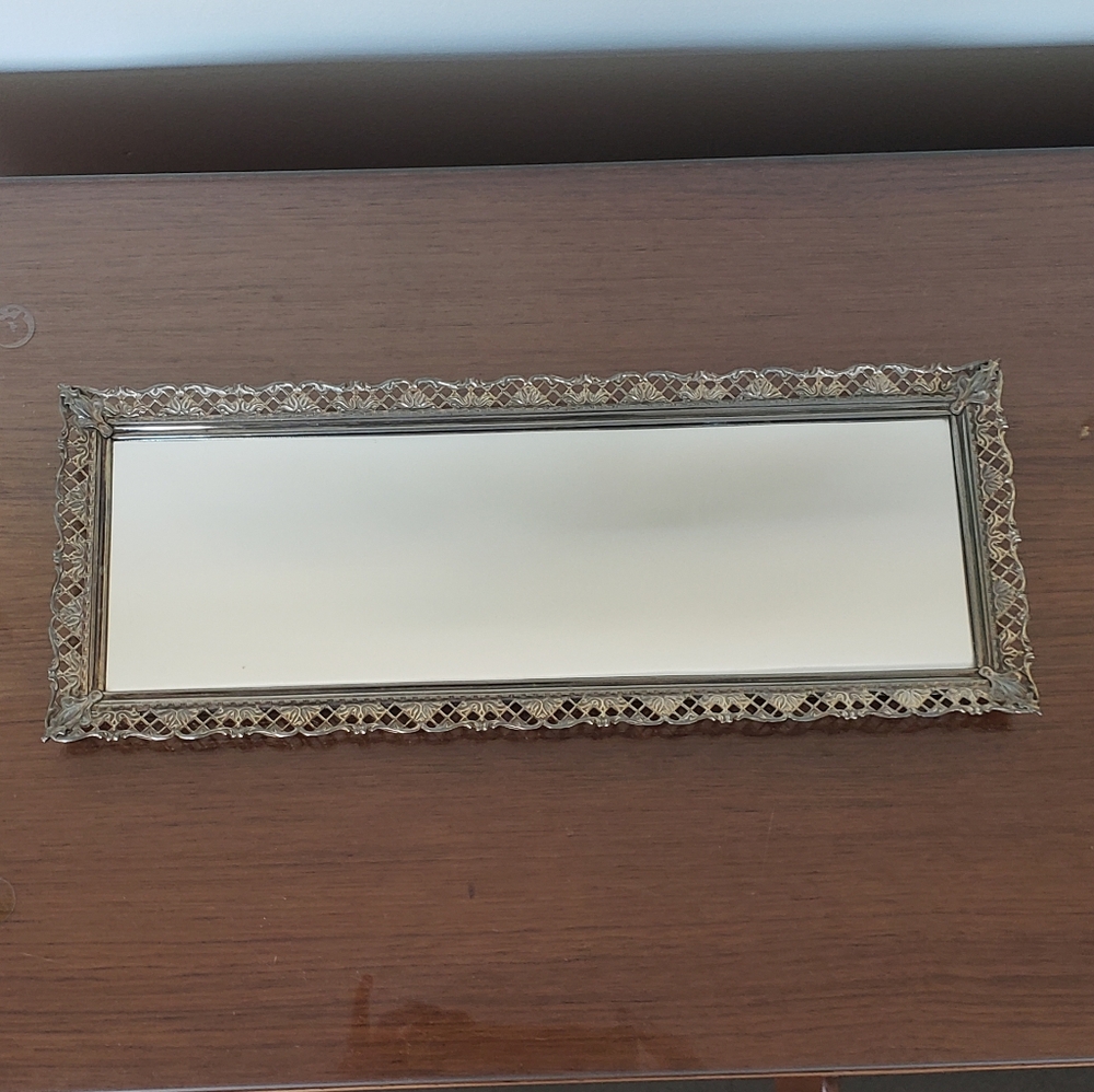 Vintage Vanity Tray or Mirror